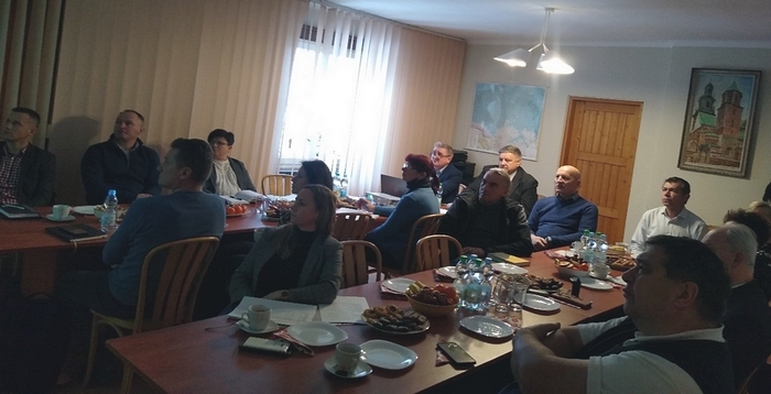 Krzysztof Słowiak  Dyrektor SDOO w Węgrzcach przedstawił  sprawozdanie z realizacji PDO w woj. małopolskim w 2022 roku. 
